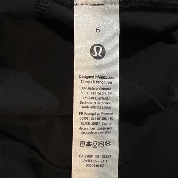 Lululemon Align HR MIni -Flare Leggings 32” Black 6,8,10,12 & 14 NWT - Picture 5 of 14